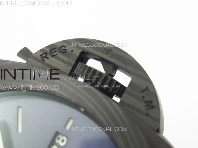 PAM1664 Carbotech VSF 1:1 Best Edition on Blue Leather Strap P.9010 Clone